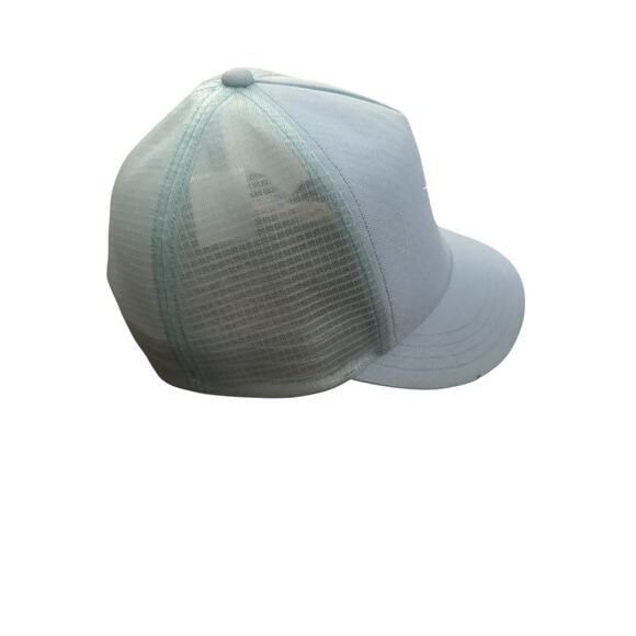 Arcteryx Gray Blue Short Brim Bill Trucker Snapback Hat Cap - Picture 4 of 9